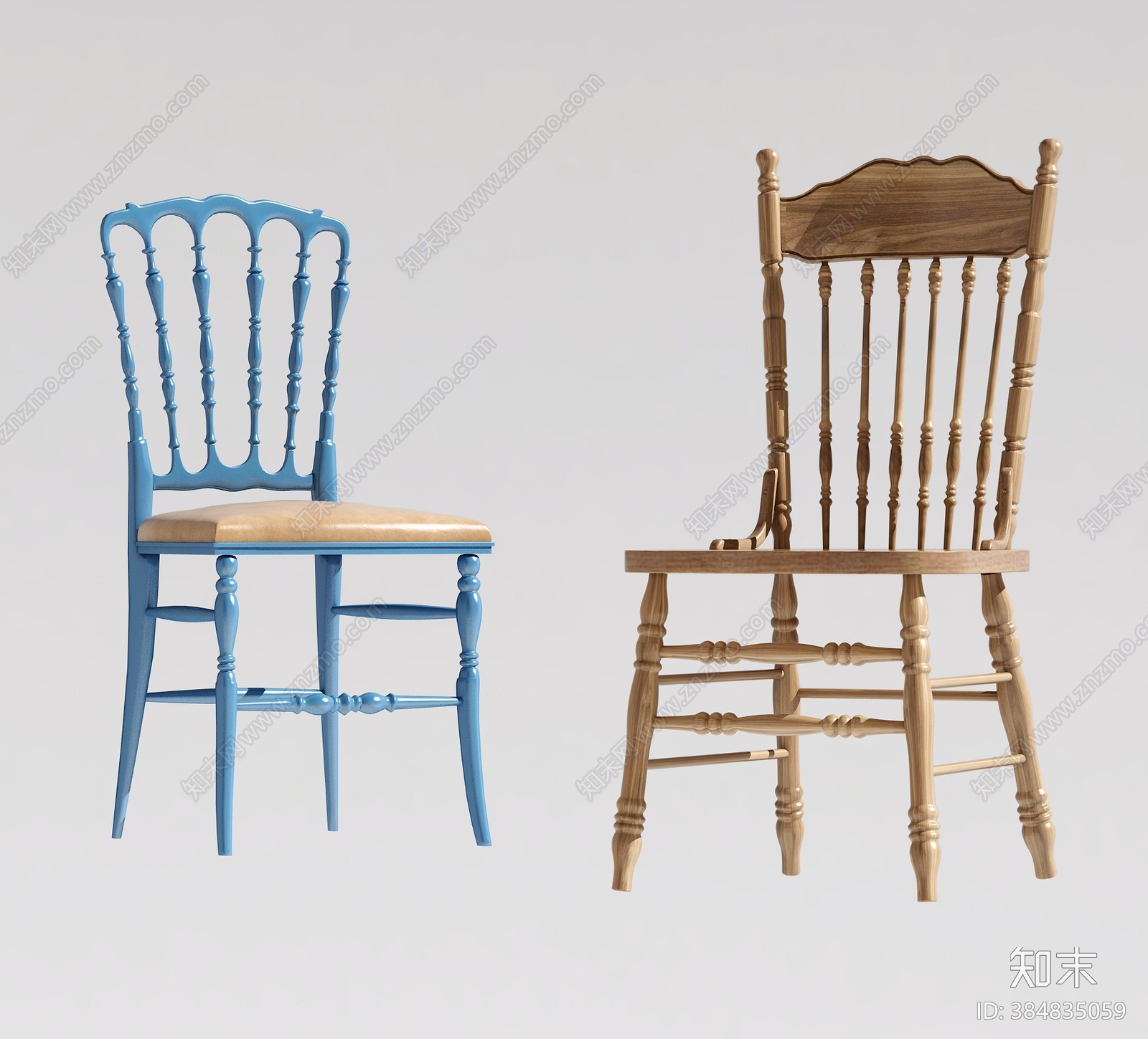 美式餐椅_单椅3D模型ID_384835059.jpeg