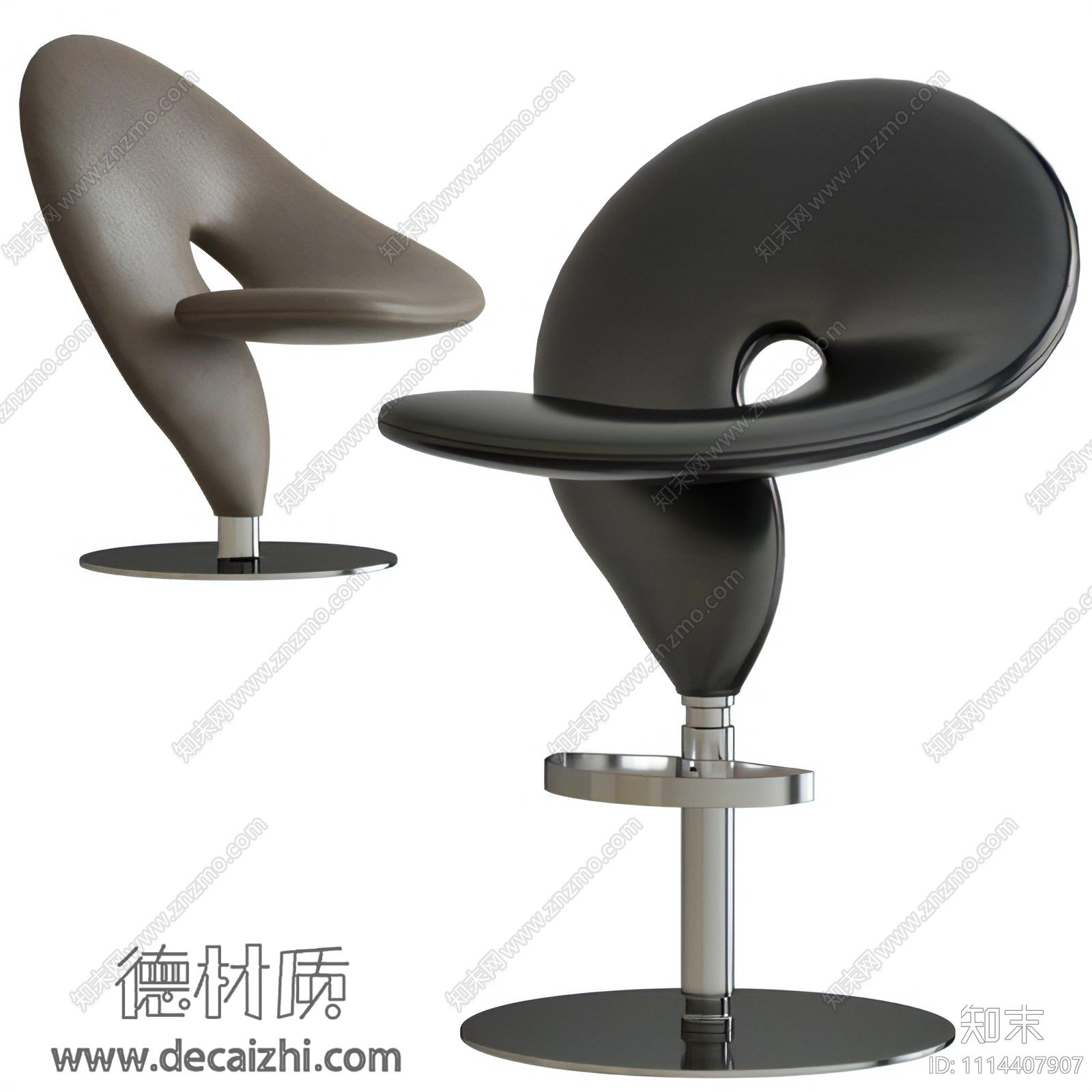 1114407907    现代个性皮革吧椅3d模型 ID-11926111.jpg