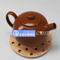 C4DMAX模型库-oc渲染器-场景工程-C4D瓷器茶壶模型