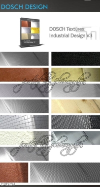 工业设计贴图材质合集 DOSCH DESIGN – Textures: Industrial Design V3