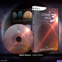 Digital Heavens-宇宙不错纹理贴图包 Digital Heavens – Cosmic Pack 3