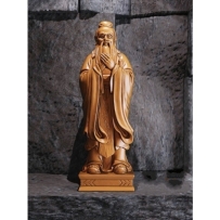 中式孔夫子雕像-模型ID119827