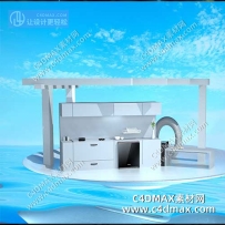 C4DOC工程-洗碗机海面场景工程源文件