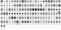 140种蕾丝织物图案Alpha贴图