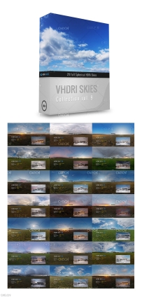 20幅不错天空HDRI素材合集 HDRI-SKIES – VHDRI Skies pack 9