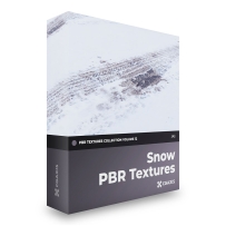 100幅雪地高清贴图素材合集 Snow PBR Textures – Collection Volume 12