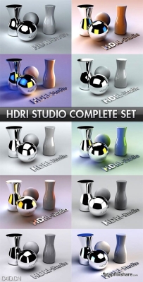专业工作室HDRI完整包 Professional Studio HDRI Complete Bundle