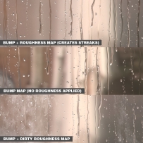 逼真的玻璃高精度雨滴序列图素材 Realistic Animated Raindrop Material