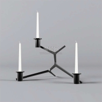 C4D模型-蜡烛模型烛台模型