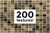 200个纹理材质贴图背景图片素材包 200 Textures Backgrounds Pack 1