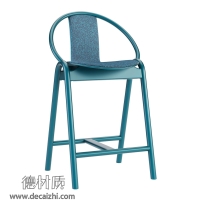 现代皮革吧台椅椅子北欧原木椅子实木椅子凳子旋转椅子升降椅子3d模