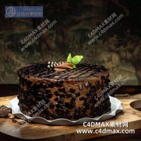 C4DOC工程-蛋糕工程蛋糕模型生日蛋糕模型