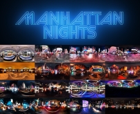 16幅城市夜景高清HDRI环境贴图 Manhattan Nights
