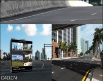 城市街道HDRI素材 Dosch Design: HDRI – USA City Backplates