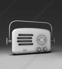 现代 收音机3D模型现代蓝牙音箱3D模型下载【ID：333158150】