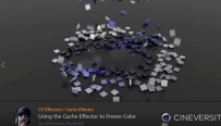 C4D插件-C4D运动图形动画缓存烘焙插件 CV-Effectors Cache Effector v1.0.06+使用教程