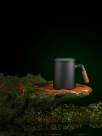F3-060 苔藓木头泡茶杯
