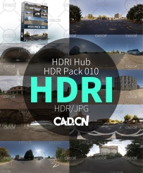 乡村道路HDRI环境贴图素材 HDRI Hub – HDR Pack 010