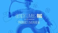 C4D人物角色绑定插件 Bendy Limbs Rig支持win和mac